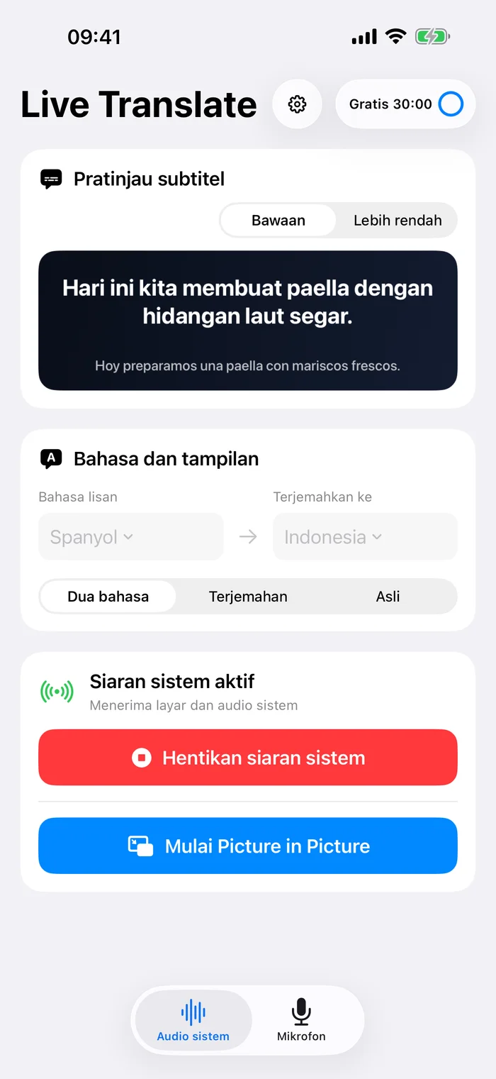 Video Anda. Subtitel Anda.