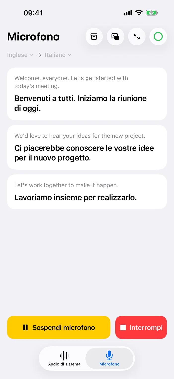 Partecipa alla conversazione.