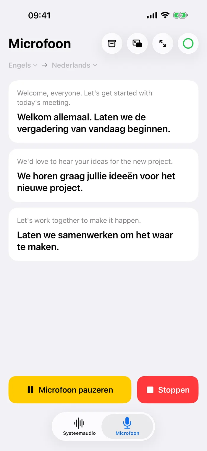 Doe mee aan het gesprek.
