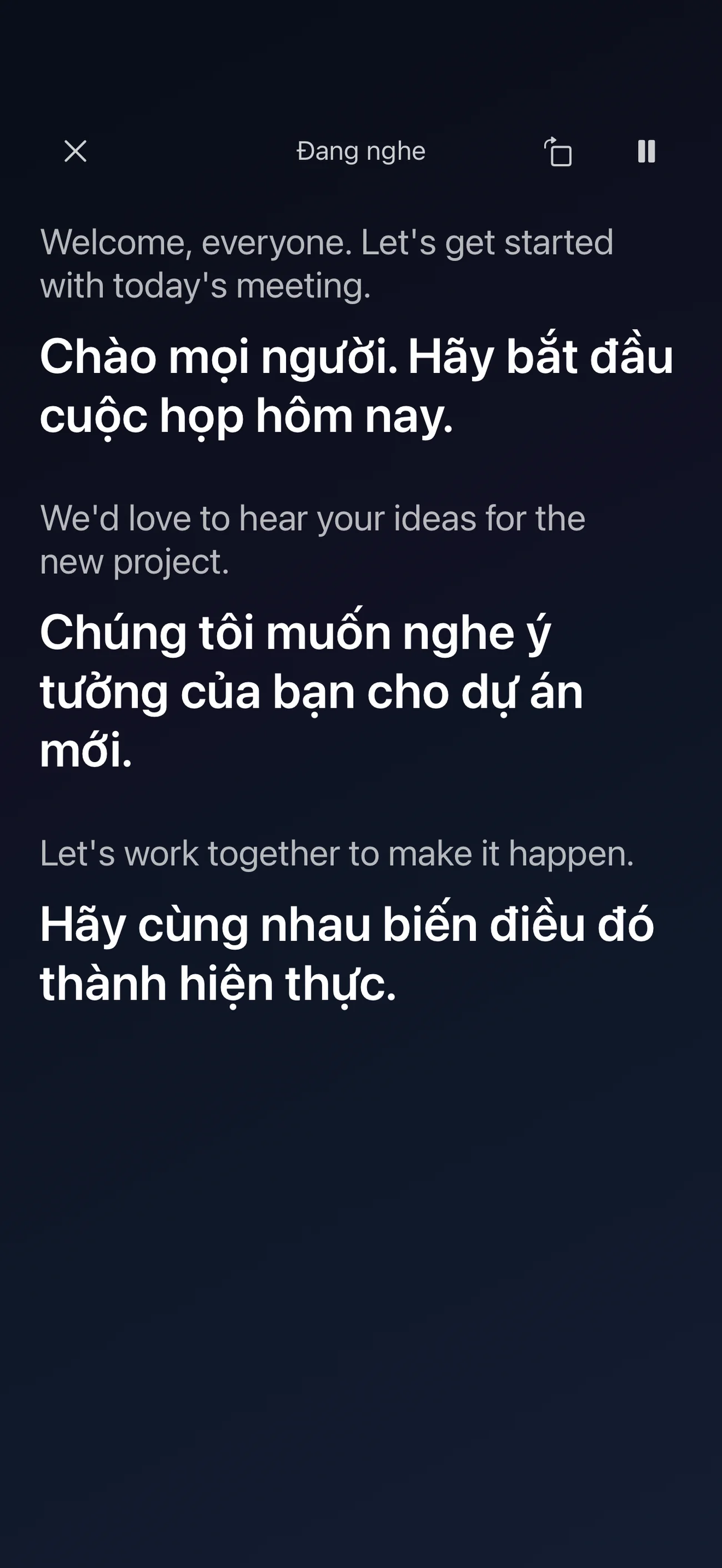 Thêm không gian để đọc.