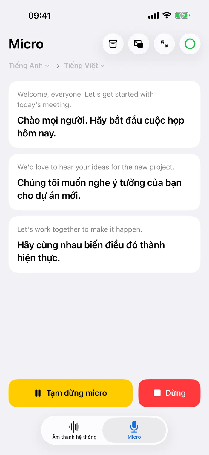 Hòa mình vào cuộc trò chuyện.